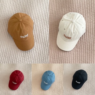 2023 New Baseball Cap Cute Letter Embroidery Spring/Summer Korean