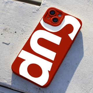 Louis Vuitton Supreme iPhone 13 Pro Phone Case Red