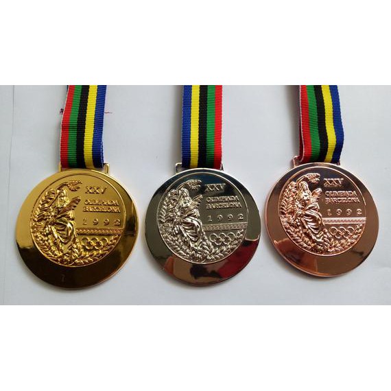 Barcelona 1992 Summer Olympic Gold Silver Copper Medal | Shopee Malaysia