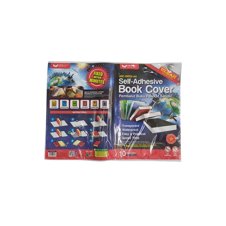 HariHari HARI HARI A4 SelfAdhesive Book Cover / A4 Pembalut Buku
