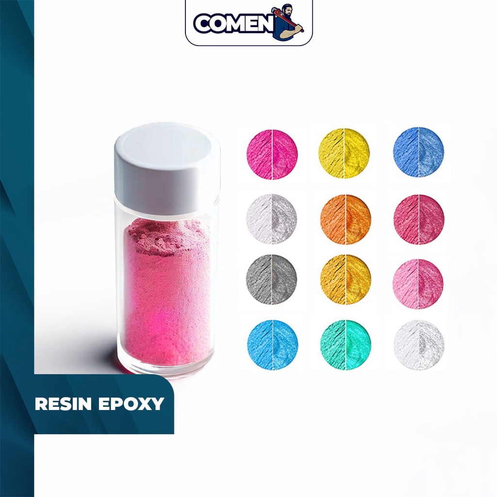 COMEN Resin Powder Epoxy Powder Pigment DIY Handmade Craft Mix Colour