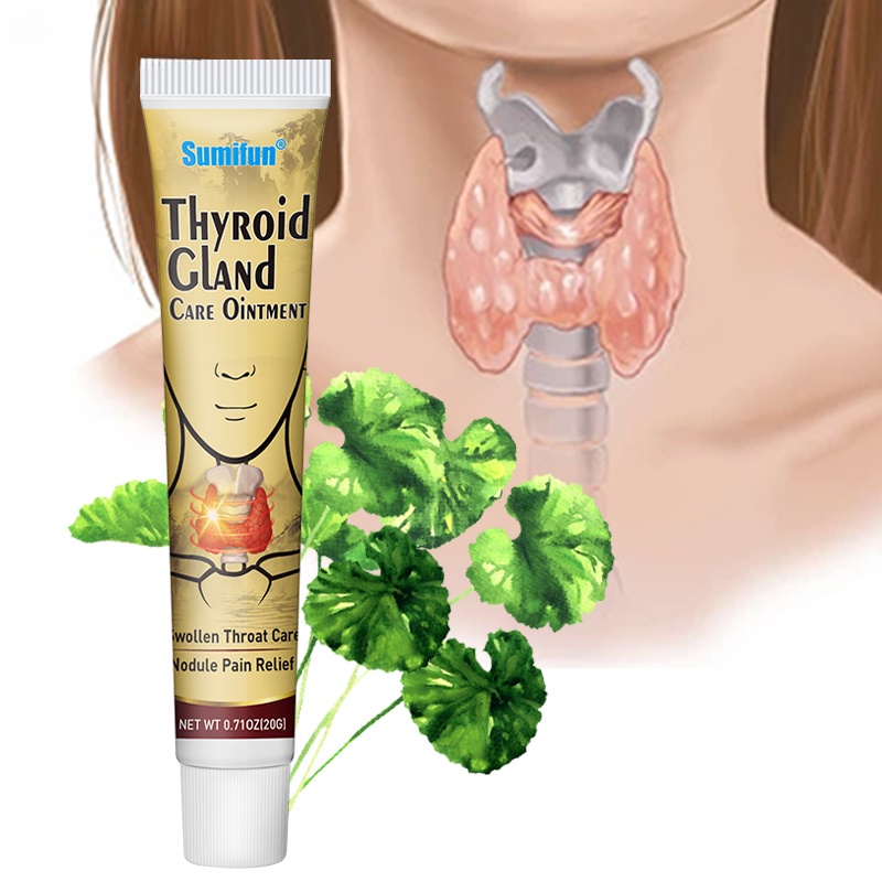 Thyroid Gland Care Ointment Thyroiditis Pain Relief Treatment Chinese ...
