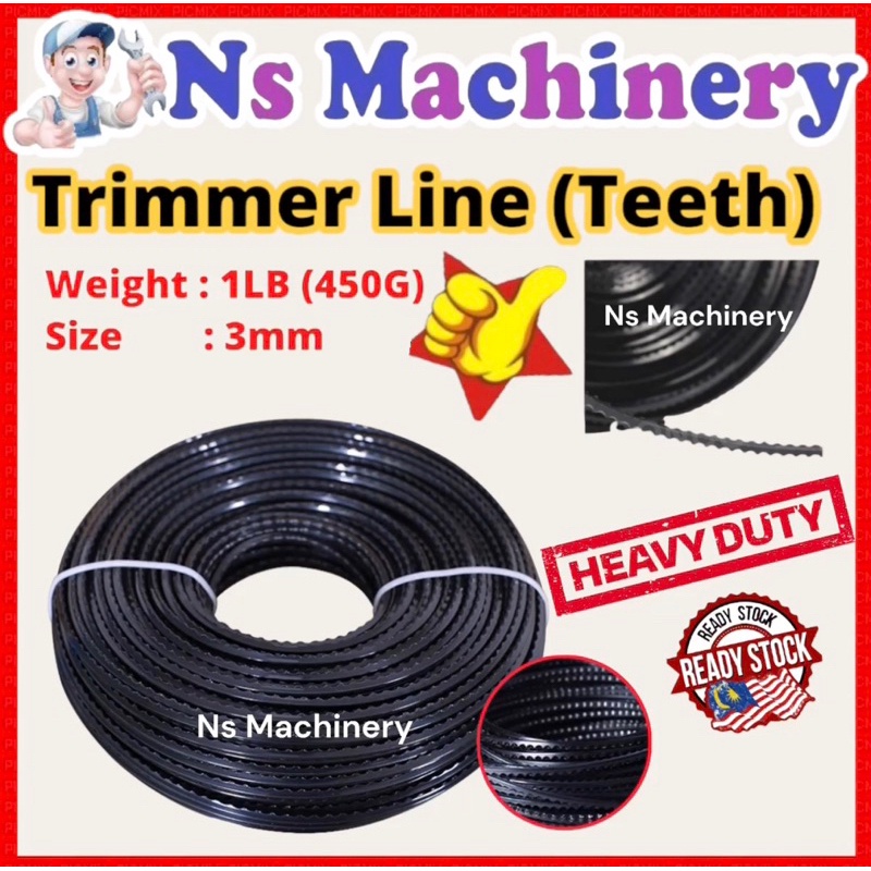 3.0mm Heavy Duty Brush Cutter Trimmer Line Spool Nylon Cord Wire String ...