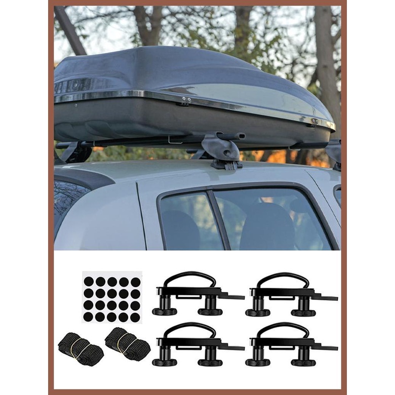 Universal Roof Box U Bolt Clamps Auto Rooftop Cargo Carrier Rack Bolts