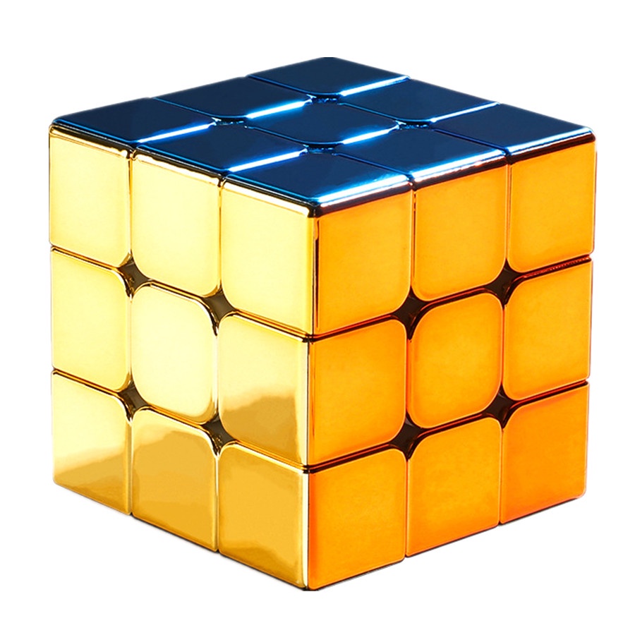 BroMoCube ShengShou Legend 3x3 Metallic Speed Cube - Mirror Reflective Puzzle