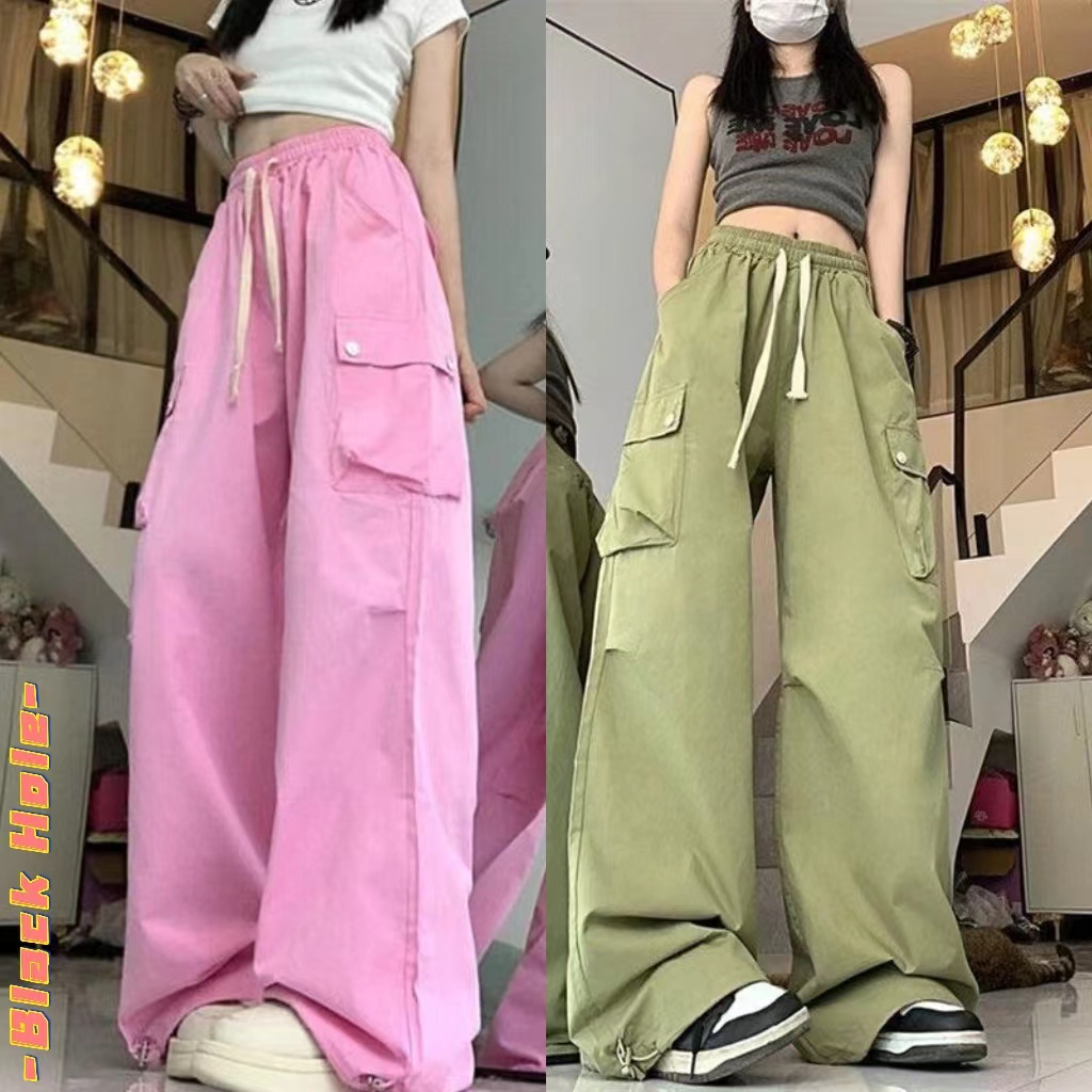 dopamine cargo pants women American Hot Girl QuickDrying Overalls Women 2023 Summer New Style