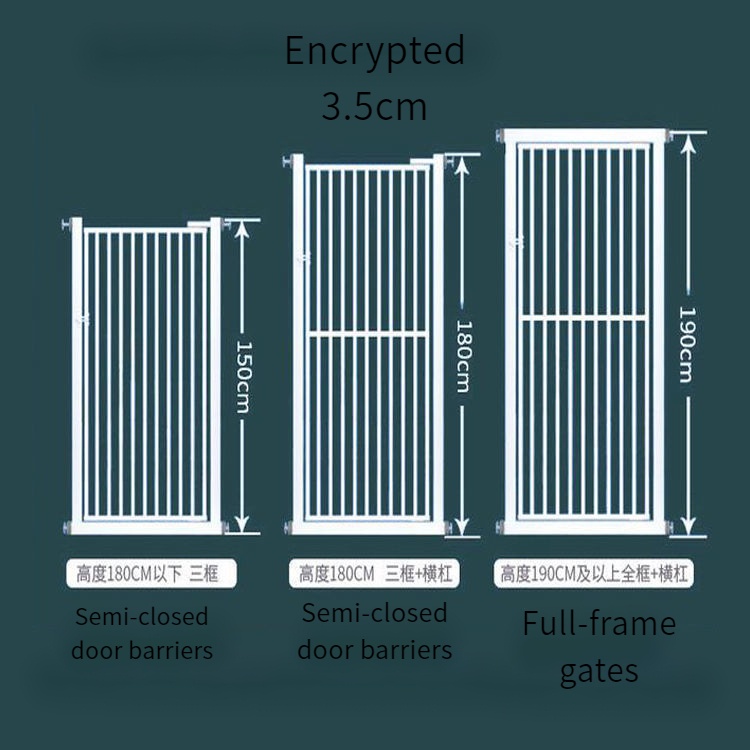 Cat Fence Automatic Door Closing Cat Barrier Gate Fence Fence No Punch