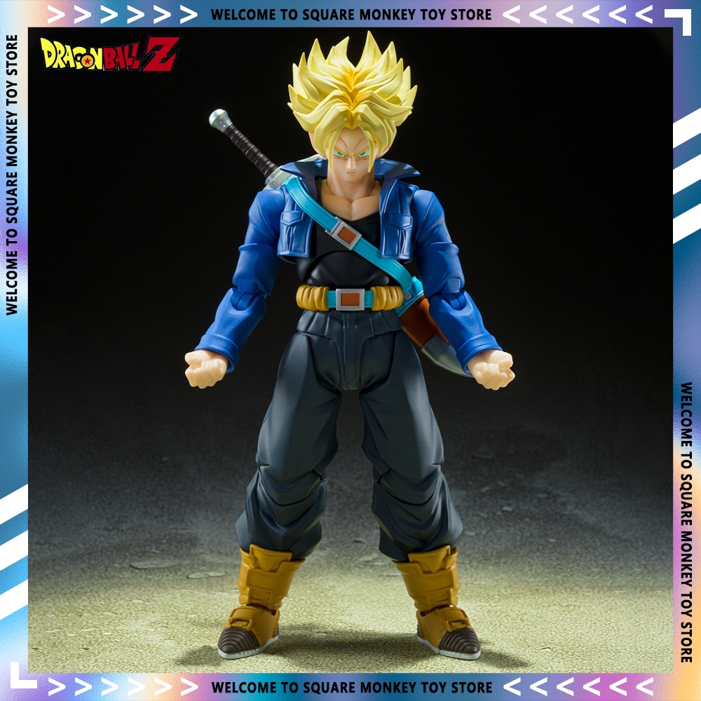 Dragon Ball Z Anime Figure Trunks Action Figures Super Saiyan Torankusu Assembly Figurine Pvc