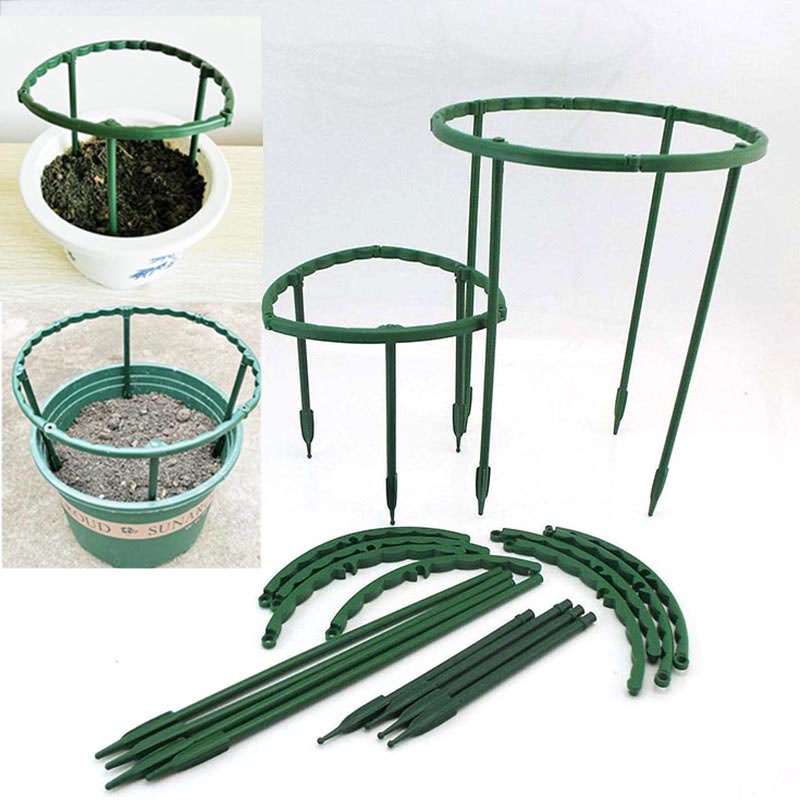 15cm 25cm Garden Plant climbing Support Cage Plie Flower Stand Holder ...