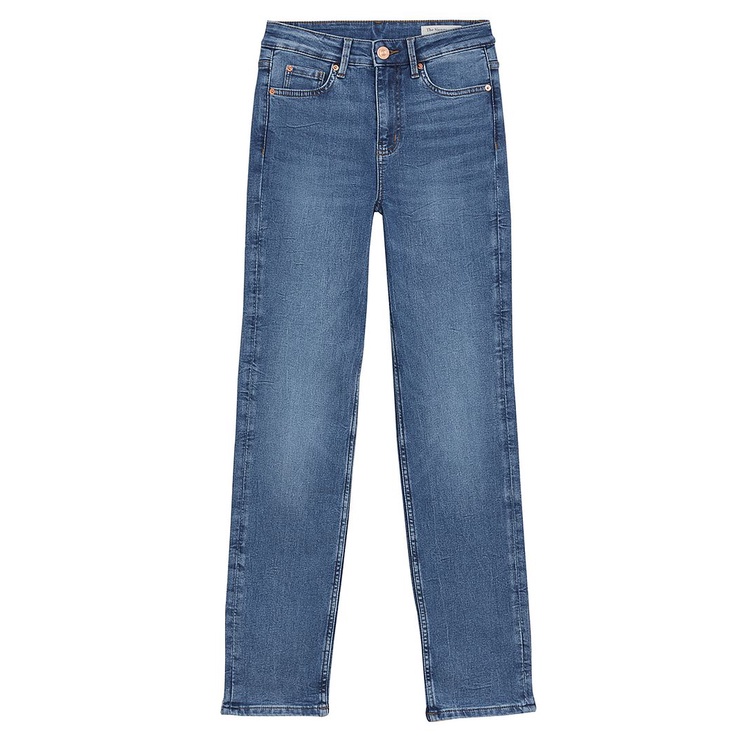 M&S Sienna Straight Leg Jeans with Stretch - T57/7566 | Shopee Malaysia