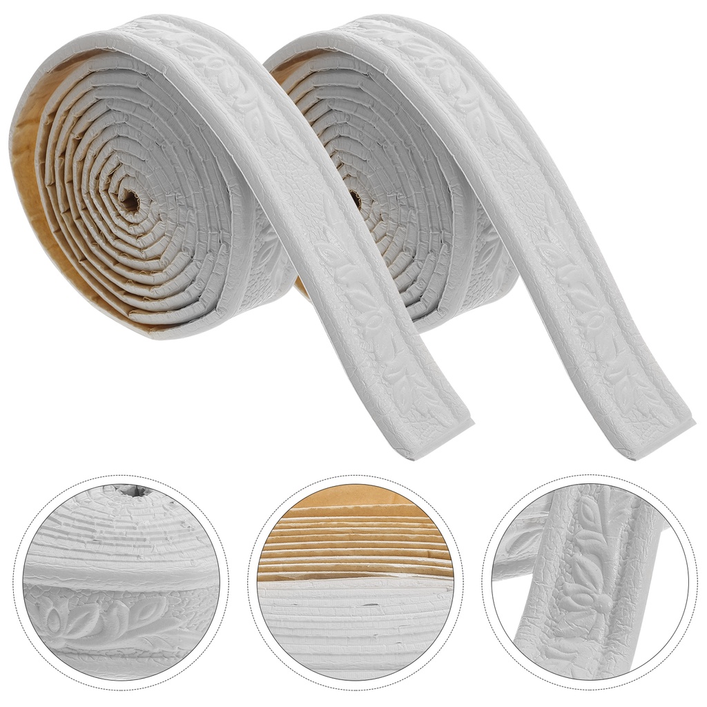 Ceiling Tiles Baseboard Caulking Strip Home Tape Wall Border Decals