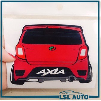 Axia Car Sticker 15CM | Shopee Malaysia