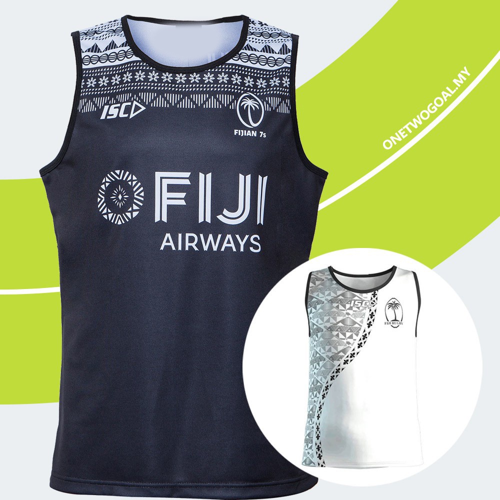 2024 Fiji Men's Rugby Sports Tank Top | Shopee Malaysia