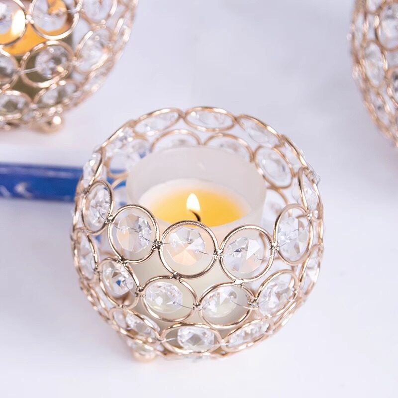 Romantika CYLINDRICAL Crystal Candle Holder pencil makeup brush