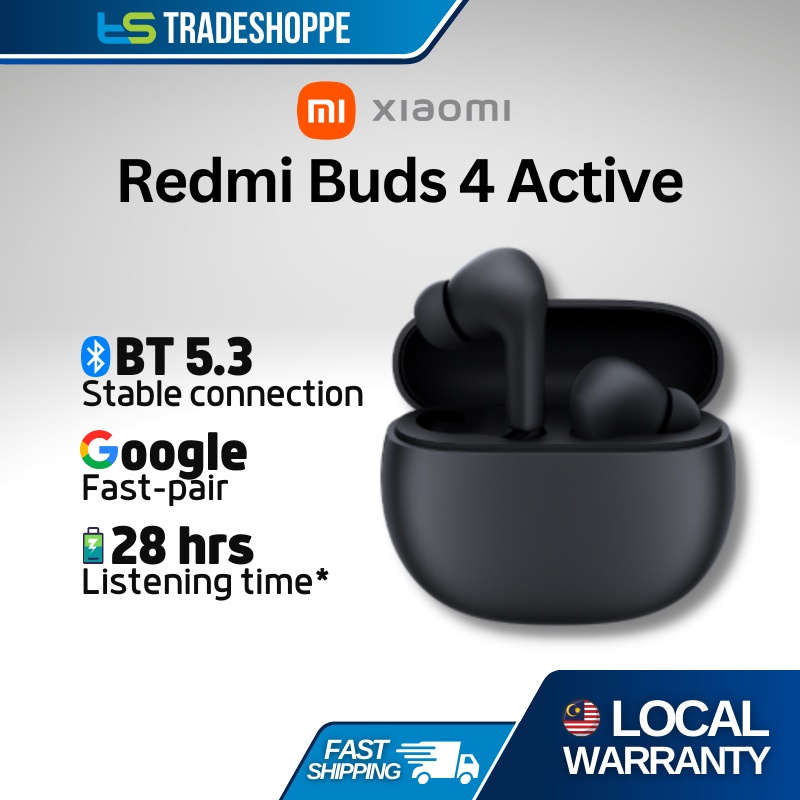 Köp Xiaomi Redmi Buds 4 Active Wireless Bluetooth-hörlurar