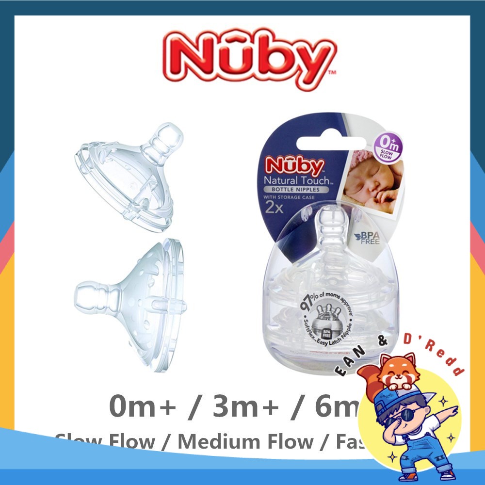 Nuby natural hot sale touch nipples