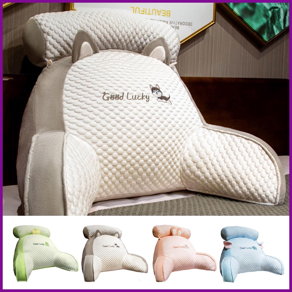 Back pillow, back chair，Reading Pillow Cute 2 In 1 Design Back Pillows