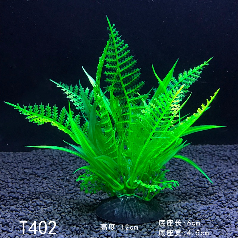 Gallery Detail: New Artificial Underwater Plastic Plants Aquarium Fish Tank Aquatic