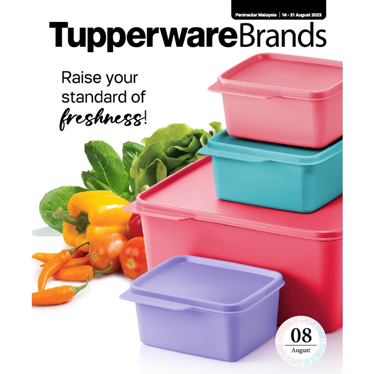 Tupperware Snack & Stack (1) 5.0L / PWP Snack & Stack (3) 500ml ...