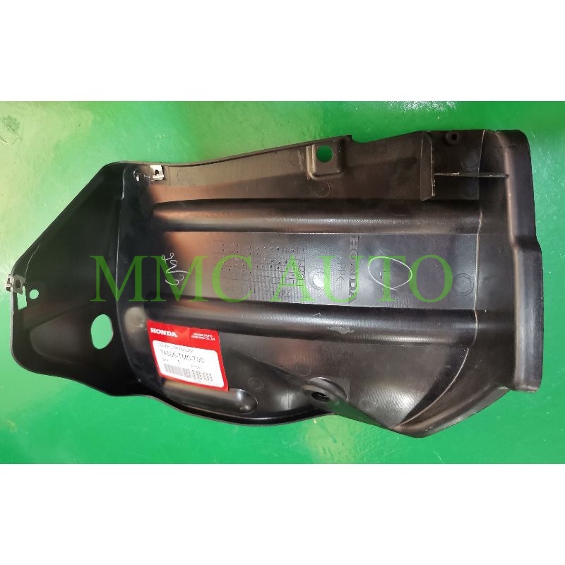 HONDA TMO CITY 20092012 REAR FENDER DUST COVER/ BELAKANG DUAN PISANG