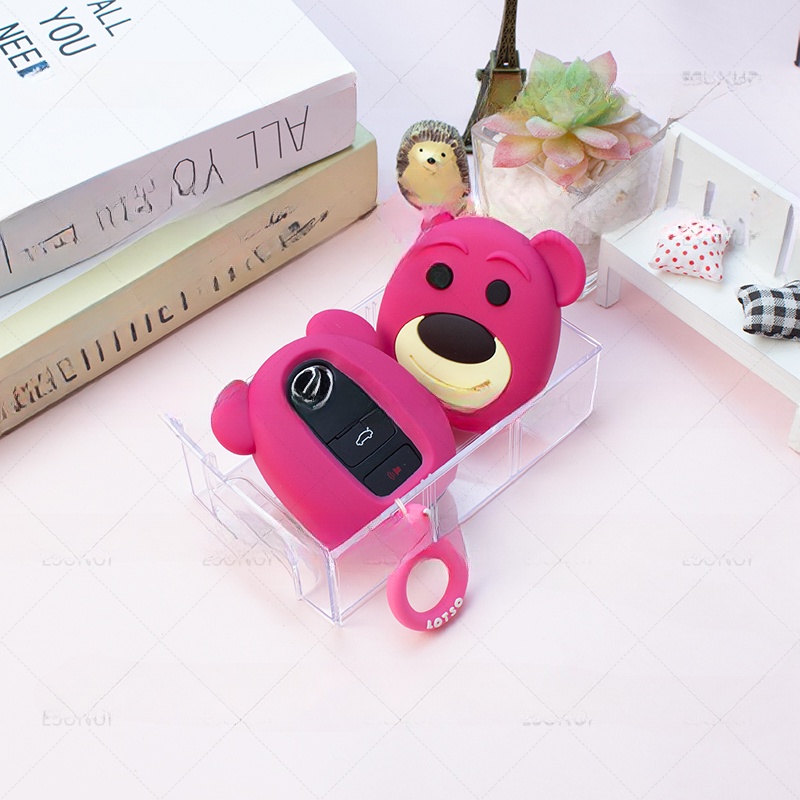 Cartoon lotso key case for perodua Myvi 2022 Ativa 2022 Alza 2022 ...