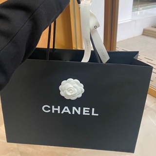 Large Chanel Magnetic Box, Chanel Shopping Bag, Tissue Paper, Camellia  Ribbon in 2023