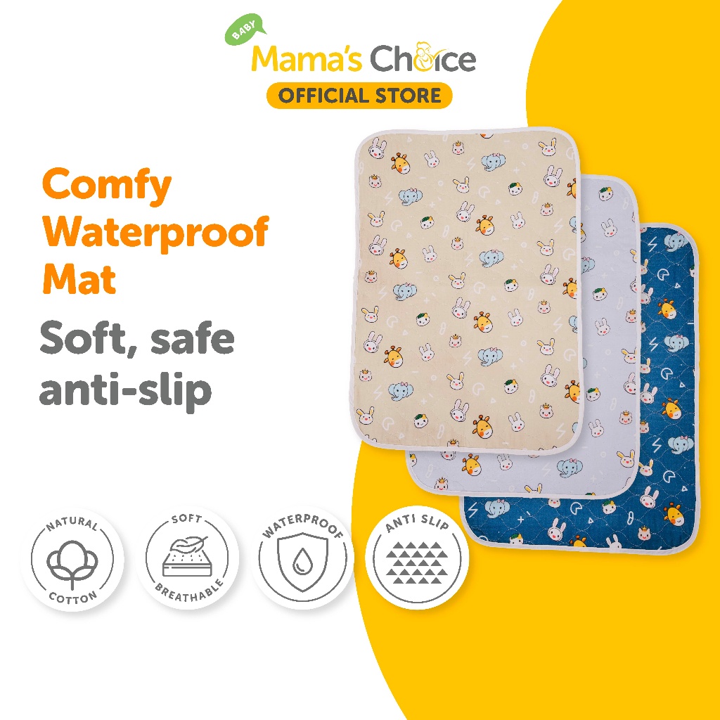 Mama's Choice Comfy Waterproof Mat, Anti Slip, Premium Multipurpose Mat