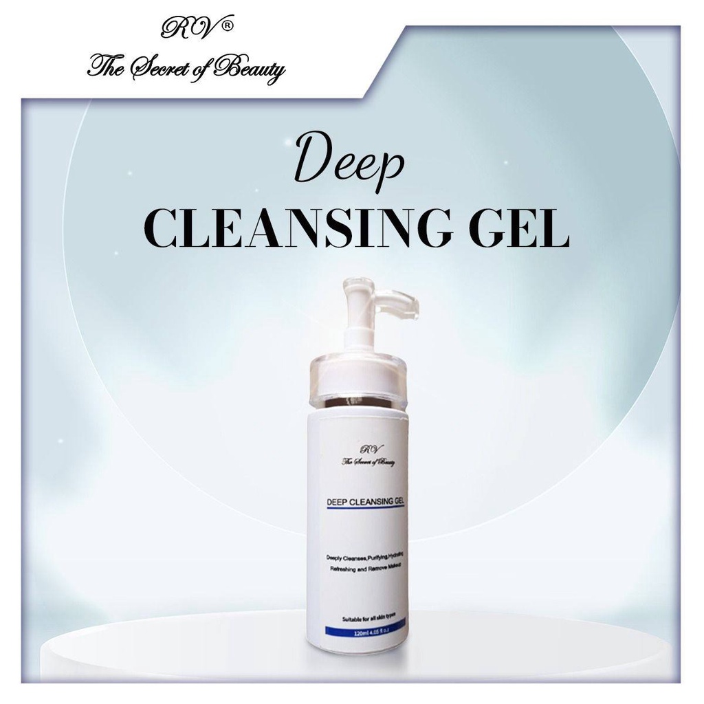 【Ready Stock🔥】RV Deep Cleansing Gel | Makeup Remover | 2 in 1 Cleanser ...