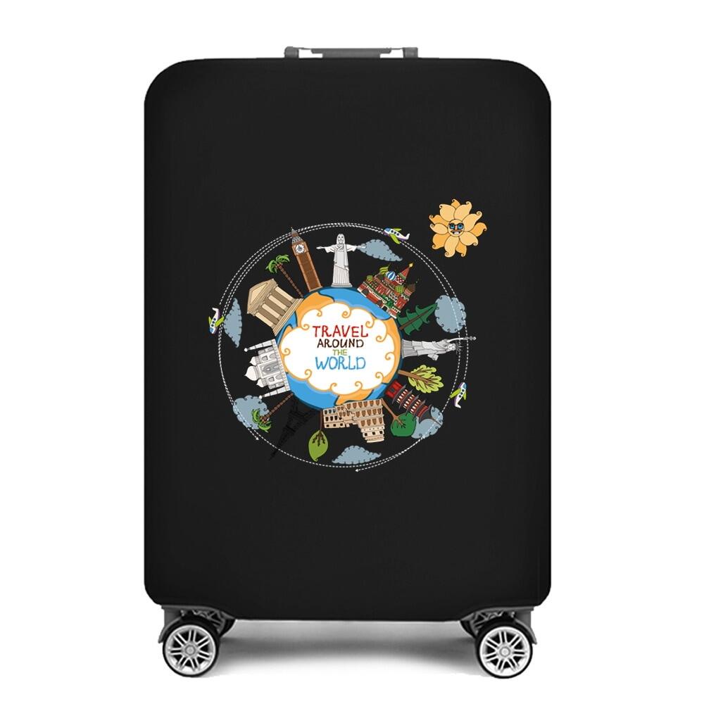 Luggage Cover Suitcase Travel Elastic Dust Cover 18''25'' Trolley Case