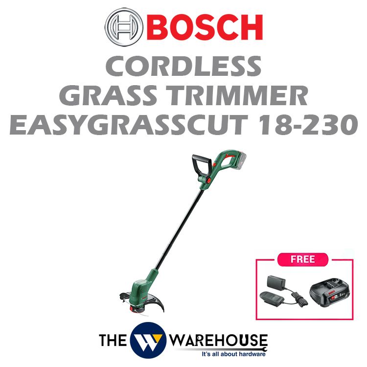 Bosch Cordless Grass Trimmer EasyGrassCut 18230 Shopee Malaysia