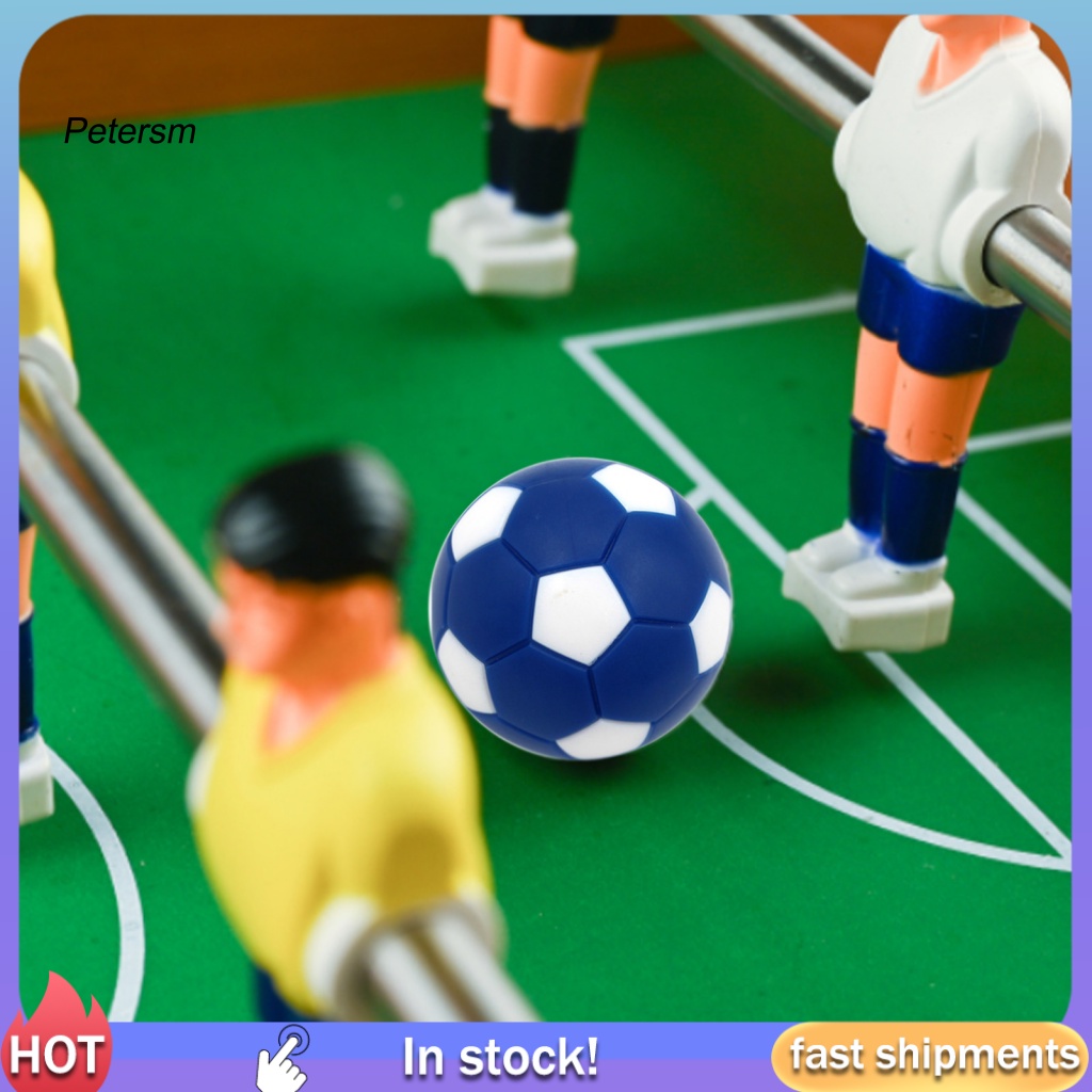 PP 6Pcs Table Soccer Ball Eye-catching Replacement Multicolor Foosball ...