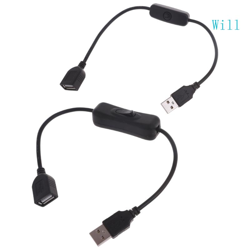 Will ON OFF Cable Extension Toggle for USB Lamp USB Fan Power Supply ...