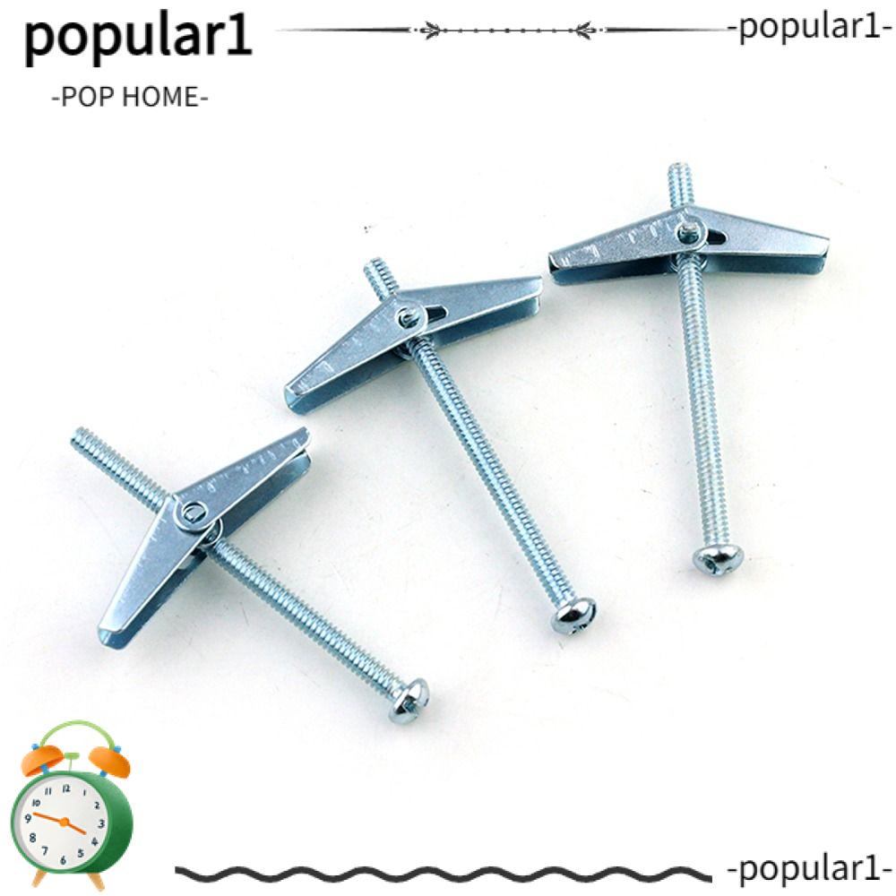 POP 24Pcs Toggle Bolt Anchors, Butterfly Carbon Steel Hollow Wall