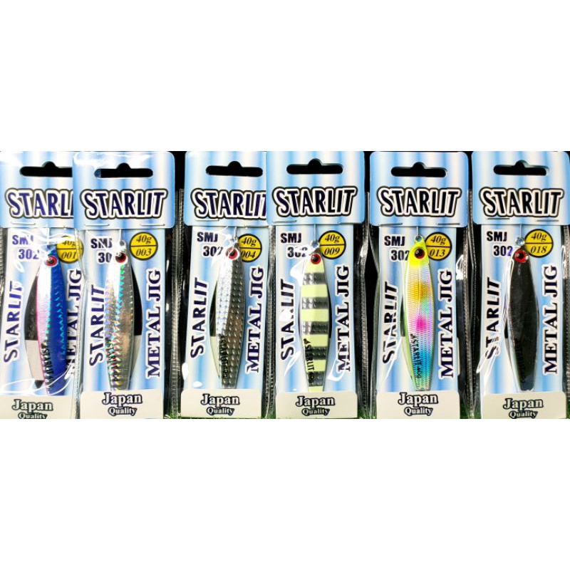 STARLIT SMJ302 40G 60G 80G 100G KAIDO JIG FAST JIG | Shopee Malaysia