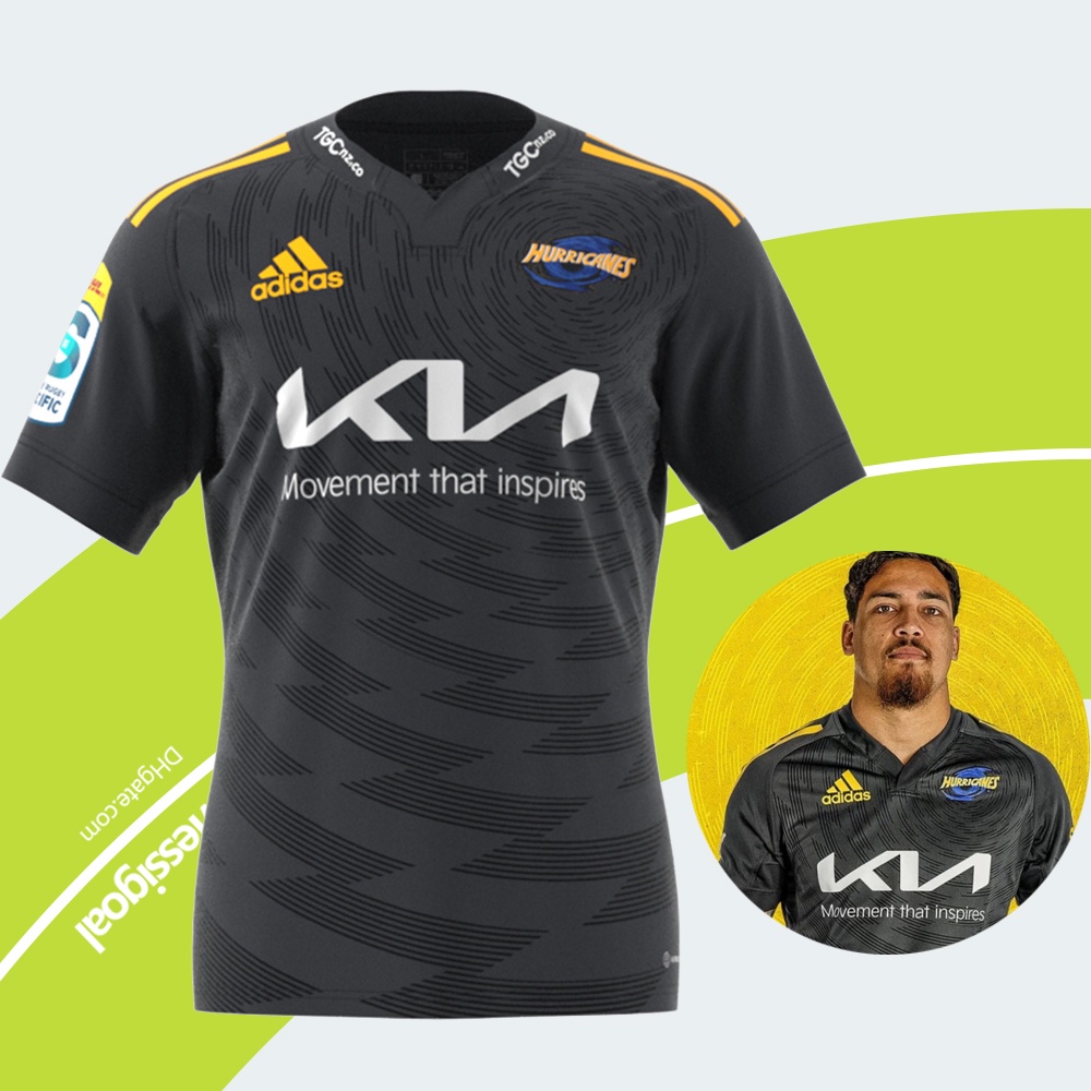 2023 Jersey Hurricane New Zealand Visita Rugby jersey Shopee Malaysia