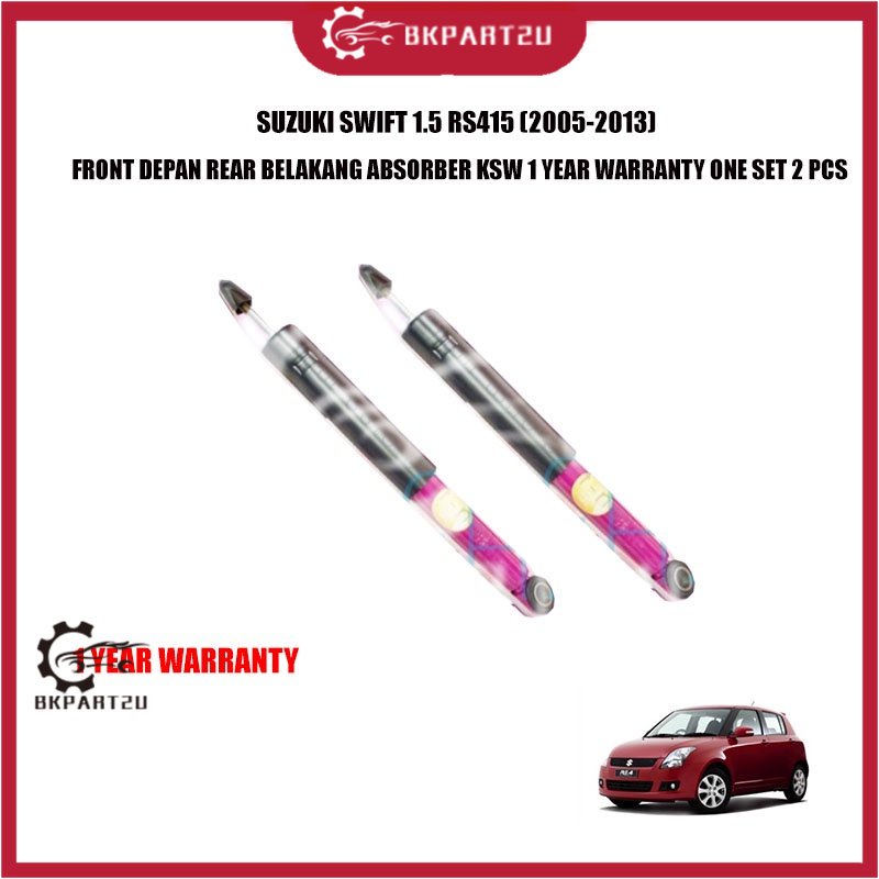 SUZUKI SWIFT 1.5 RS415 (2005-2013) FRONT DEPAN REAR BELAKANG ABSORBER ...