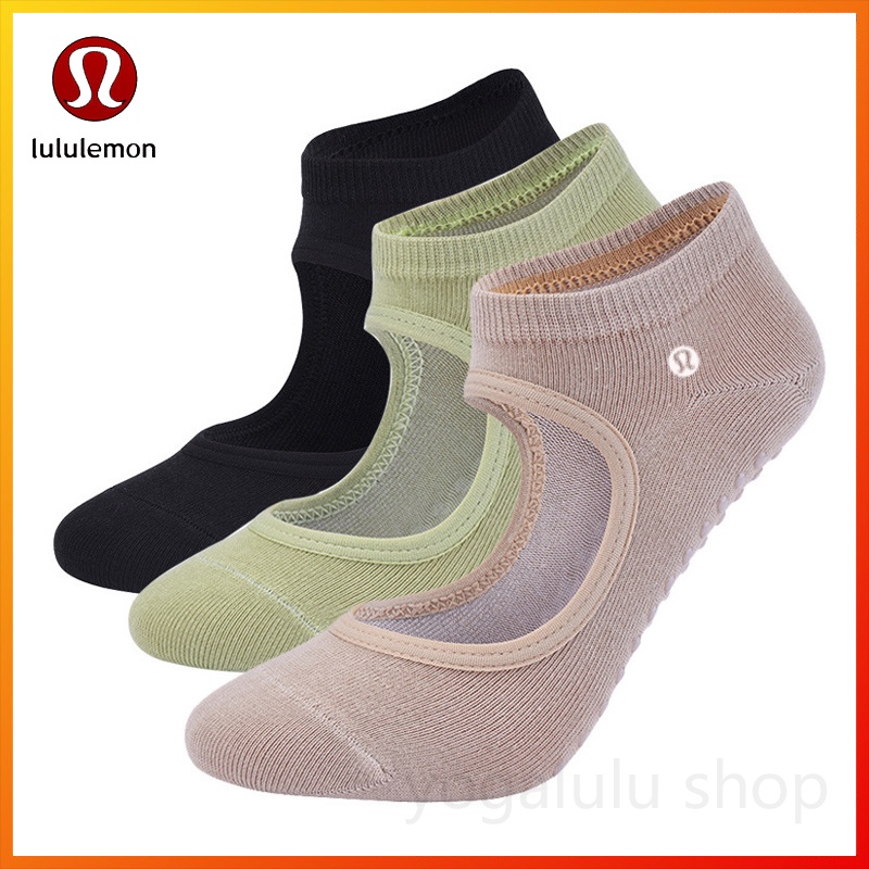 Lululemon New Women's Yoga Sports Socks Non slip Summer Thin Yoga