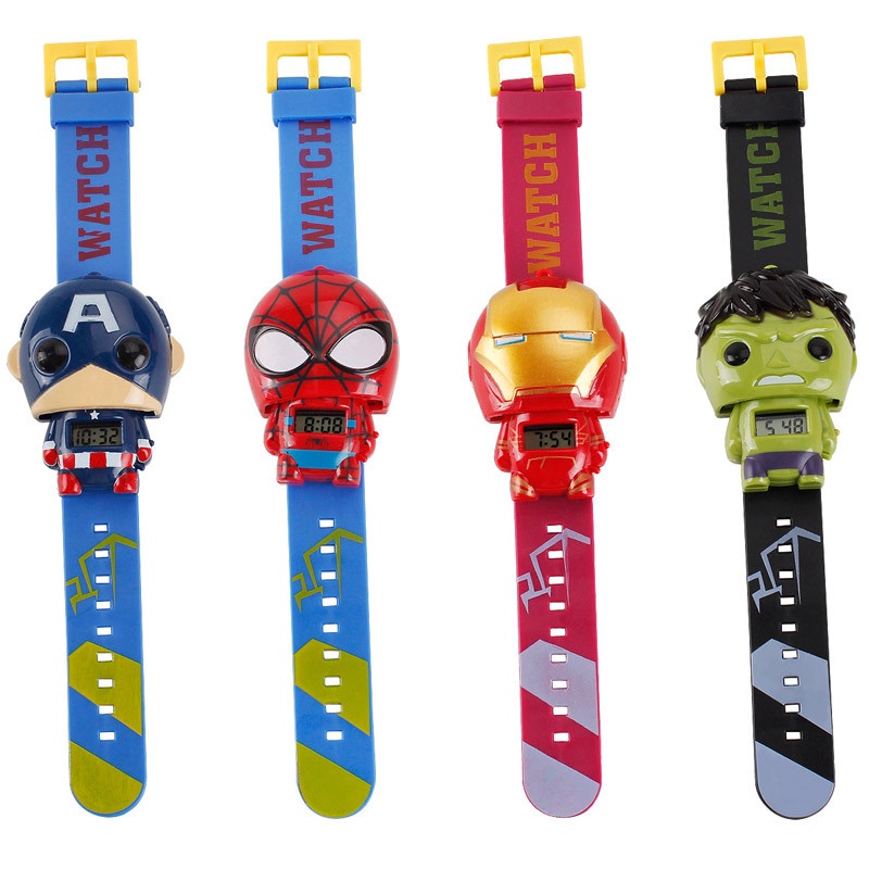 Kegllect Cartoon Super Hero Kids Watch Avengers Captain America ...