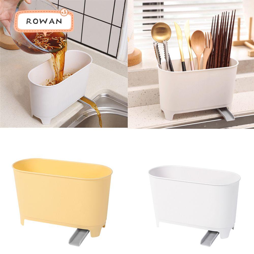 ROWAN Drain Bucket Sink Kitchen Waste Bucket Food Residue Storage Box