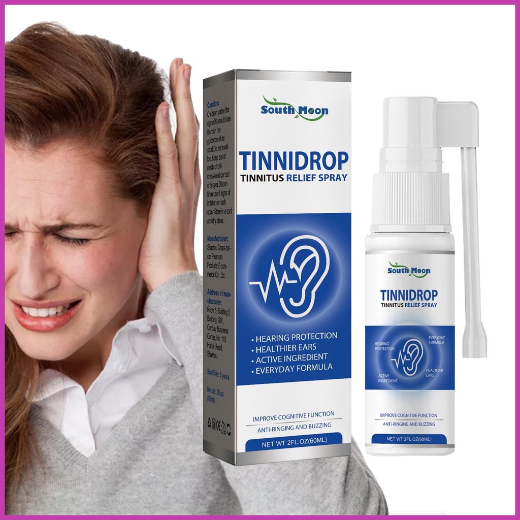 Ear Ringing Relief Anti Tinnitus Earwax Removal 2Oz Ear Wax Cleaner