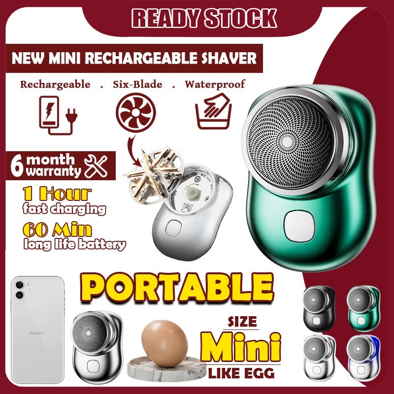Pocket Size New Rechargeable Mini Shaver Waterproof Shaving Machine ...