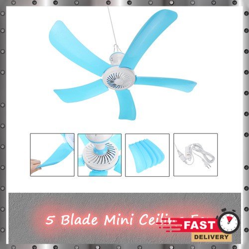 5 Blade 220V Mini Ceiling Fan Mini Fans Air Conditioner Cooler for ...