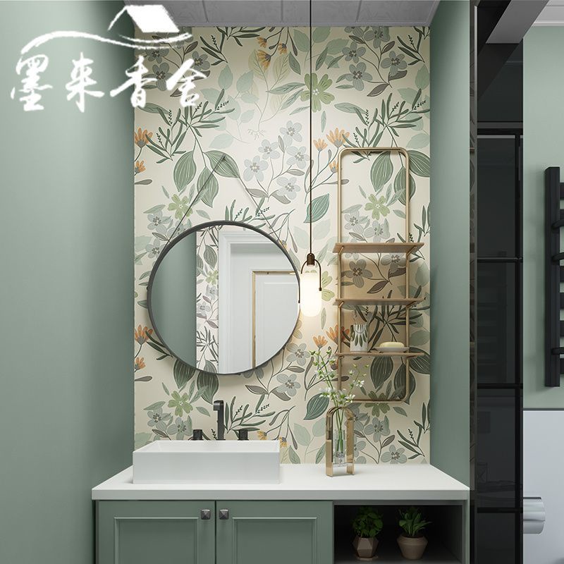 Bathroom Waterproof Self-adhesive Wallpaper Home Wallpaper Thickened ...
