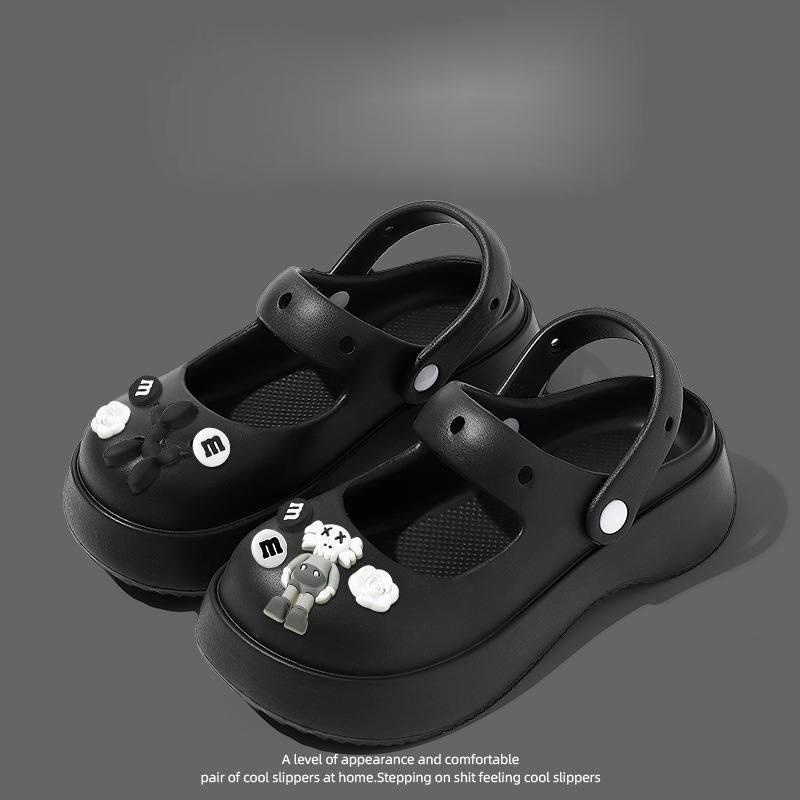 READY STOCK Women's MaryJane Women Shoes Kasut Wanita Rubber Shoes 3cm