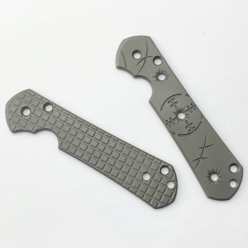 DIY Custom Titanium handle For Chris Reeve Large Sebenza 21 Knife ...