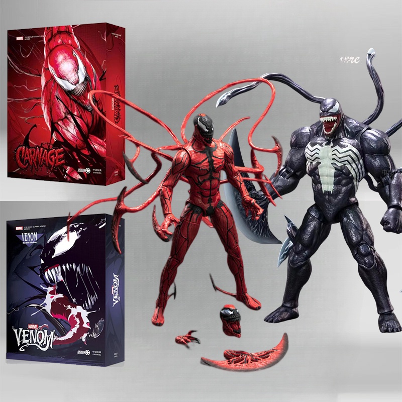 FIGURINE ARTICULÉE MODÈLE statue Venom Carnage Marvel Cinematic