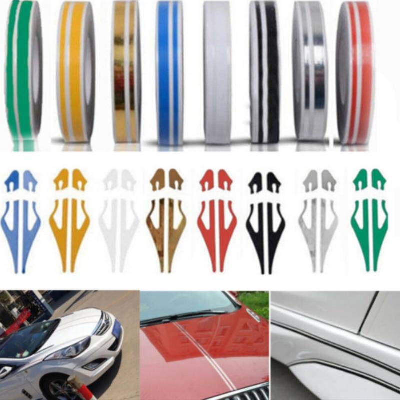 DIY Car Side Body Vinyl Decal Sticker Racing Long Stripe Lining Graphic ...