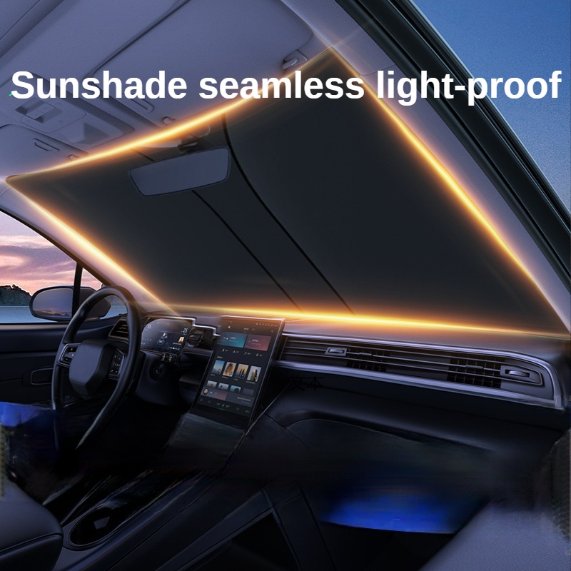 Summer New Style Car Sunshade Foldable Front Sunscreen front sunshade ...