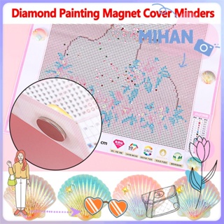 New Cartoon Diamond Painting Magnet Cover Minders with Storage Box  Parchment Paper Cover Holder Cross Stitch