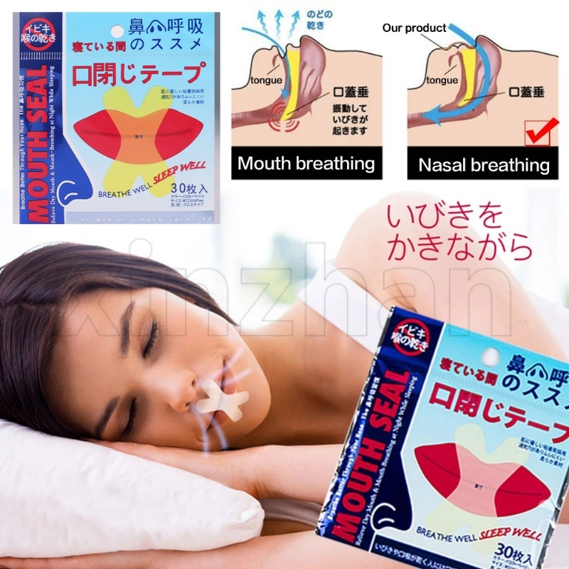 Health Care Sleeping Aid Equipment X Type Close Mouth Sticker Adults ...